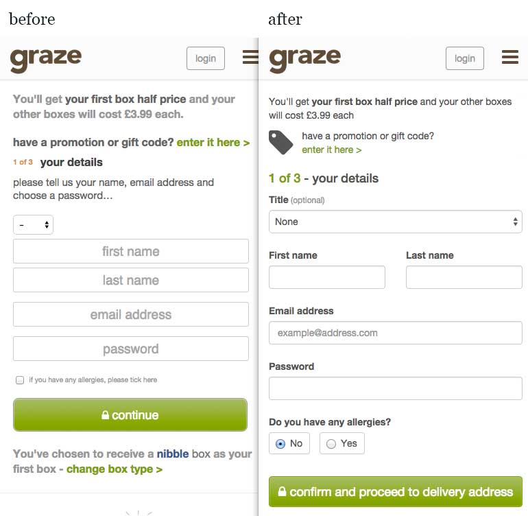 graze signup comparison